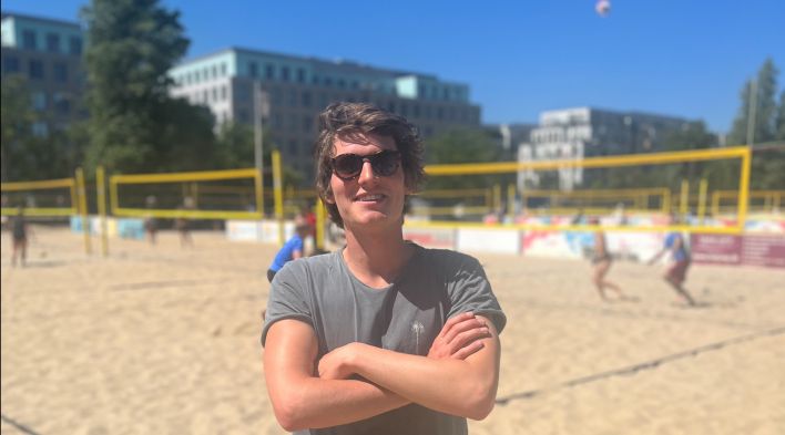 Lukas Thiel, Beachvolleyballer