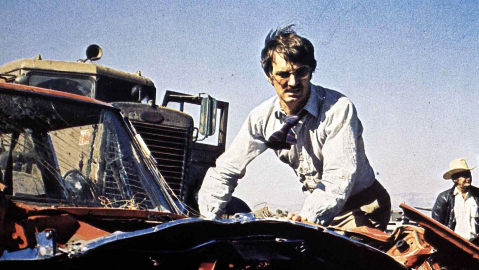 Filmstill:Duel (1971) Dennis Weaver in Szene Regie: Steven Spielberg.(Quelle:dpa/United Archives/TBM)