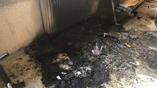 Brandschaden nach Feuer in Lessingschule 2