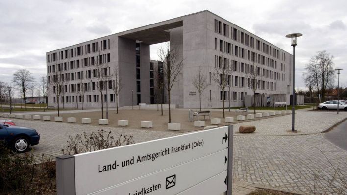 Das Gebäude des Amts- und Landgerichtes Frankfurt (Oder)