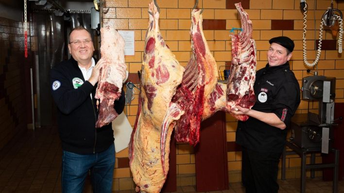 Olaf Mahr und Andi Neumann von Meat Bringer