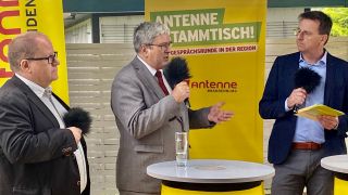 wirtschaftsminister steinbach im antenne interview