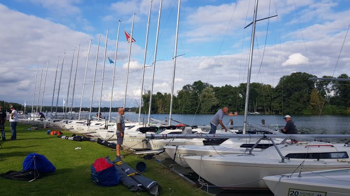 Internationale Meisterschaft H-Boote in Bad Saarow
