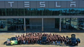 Ausbildungsstart bei Tesla in Grünheide