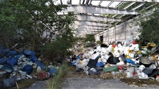 Illegale Mülldeponie in Vogelsdorf