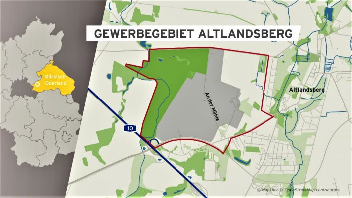 Altlandsberg plant großen Gewerbepark