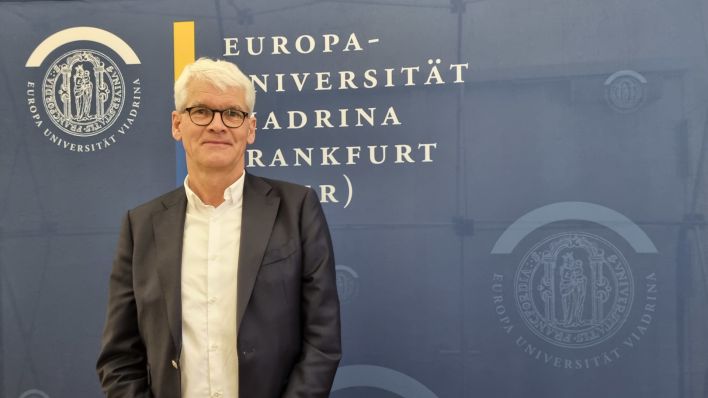 Eduard Mühle, Präsident der Europa-Universität Viadrina in Frankfurt (Oder)