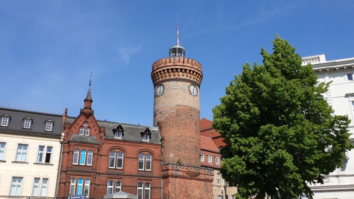 Der Spremberger Turm in Cottbus