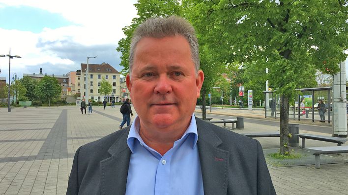 Bürgermeister von Ruhland Uwe Kminikowski