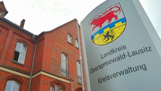Landkreis Oberspreewald-Lausitz Kreisverwaltung in Calau (Foto: rbb/Schneider)