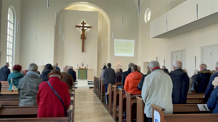 Gedenken in der Lutherkirche (Foto: rbb/Jahn)
