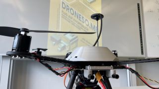 Die Drohne der beiden Cottbuser Schüler (Bild: rbb/Jahn)