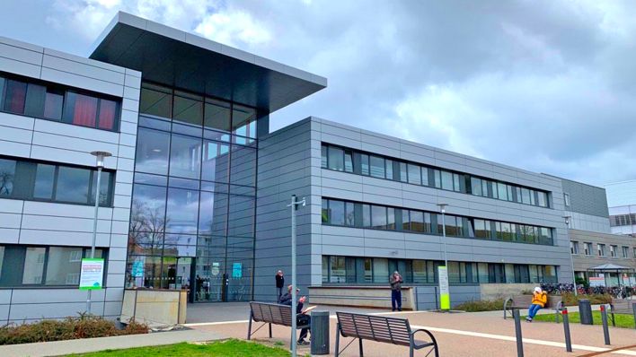 Das Carl-Thiem-Klinikum in Cottbus (Bild: rbb/Friedrich)