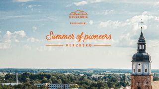 Ein Screentshot der Internetseite zum Summer of Pioneers in Herzberg